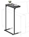 TUTOTAK C Shaped End Table Tray Table Small Side Table 287 inch Tall Couch Table Tv Tray Sofa Table Living Room Bed Room Black TB01BK071