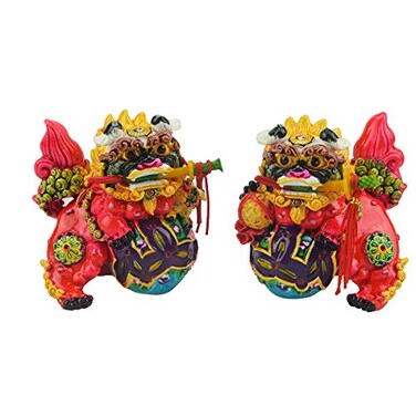 fengshuisale Feng Shui Chinese Foo Dogs to Ward Off Evil Energy AA303