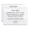Reilly Originals 35x5 INCH Small Elegant Designer Acrylic Bathroom Sign Septic System Includes Adhesive Washable Premium Glossy finish 2