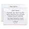 Reilly Originals 35x5 INCH Small Elegant Designer Acrylic Bathroom Sign Septic System Includes Adhesive Washable Premium Glossy finish 2
