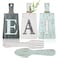 Jetec Cutting Board Eat Sign Set Hanging Art Kitchen Eat Sign Farmhouse Fork and Spoon Wall Decor Rustic Primitive Country Kitchen Decor for Home over Cabinet DecorationGray White Blue