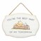 Open Road Brands Disney Winnie the Pooh Youre the Best Part Hanging Wood Wall Decor Adorable Winnie the Pooh Sign for Home