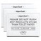Reilly Originals 35x5 INCH Small Elegant Acrylic Sign With Adhesive PACK OF 3