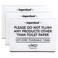 Reilly Originals 35x5 INCH Small Elegant Acrylic Sign With Adhesive PACK OF 3