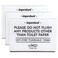 Reilly Originals 35x5 INCH Small Elegant Acrylic Sign With Adhesive PACK OF 3