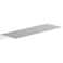 Danpoo 16 inch Floating Shelf for Wall Organizer Storage Display Shelf Metal Wall Shelf for Bathroom Living Room Kitchen BedroomSilver