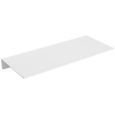 Danpoo 12 inch White Metal Wall Shelf Small Floating Shelf for Wall Organizer Storage Display Shelf for Bathroom Living Room Kitchen Bedroom