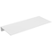 Danpoo 12 inch White Metal Wall Shelf Small Floating Shelf for Wall Organizer Storage Display Shelf for Bathroom Living Room Kitchen Bedroom