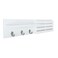 Kiera Grace kieragrace Sydney Mail Shelf 3 Hooks WALL Organization White