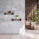 HouseAid Industrial Pipe Floating Shelves Rustic Farmhouse Pipe Shelf for Living Room Bedroom Bathroom and Kitchen Wall Mounted Matte Black 2 Pack