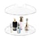 Sezanrpt 7x7 Inch Corner Shelf Wall Mount Set of 2 Acrylic Corner Floating Shelves Clear Corner Wall Organizer Shelf for Bathroom Kitchen Bedroom Living Room Dining Room Office