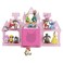 Demao for Toniebox 21 Shelf Magnetic Floating Shelf for Tonies Figures 1525pcs Display Shelves for Toniebox in Childrens Room Decoration Wall Mounted Rack for Tonies Figures StoragePink Castle