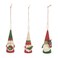 Enesco Jim Shore Heartwood Creek Christmas Gnomes Hanging Ornament Set 335 Inch Multicolor