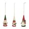Enesco Jim Shore Heartwood Creek Christmas Gnomes Hanging Ornament Set 335 Inch Multicolor