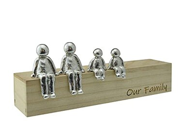 Pirantin Our Family Ornament Choose Your Family Combination 2 Children