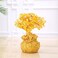 Bwinka Feng Shui Decor Money Tree Crystal Chinese Decorations Money Tree for Wealth and Good Luck