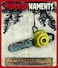 HorrorNaments Bloody Chainsaw Ornament Scary Prop and Decoration for Halloween Christmas Parties and Events by