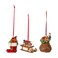 VilleroyBoch Villeroy Boch Nostalgic Ornaments Ornament Set Presents 3 pcs Boots Sleigh and Present Sack in HardPaste Porcelain as Tree Decorations Multicoloured