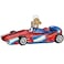 Old World Christmas Racing Car Glass Blown Ornament for Christmas Tree Handcrafted Holiday Decoration Transportation Collection