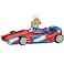 Old World Christmas Racing Car Glass Blown Ornament for Christmas Tree Handcrafted Holiday Decoration Transportation Collection