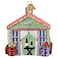Old World Christmas She Shed Glass Blown Ornament for Christmas Tree Handcrafted Holiday Decoration Garden Collection