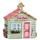 Old World Christmas She Shed Glass Blown Ornament for Christmas Tree Handcrafted Holiday Decoration Garden Collection