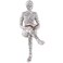 GRAPMKTG Home Decor Pulp Reading Women Thinker Statue Aesthetic Sculpture Room Decor Modern Abstract Decoration on Shelf Table Desk for Living Room Office Bedroom E