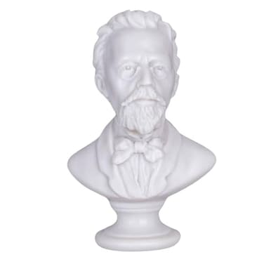danila-souvenirs danilasouvenirs Russian Writer Anton Chekhov Marble Bust Statue Sculpture 5 125 cm