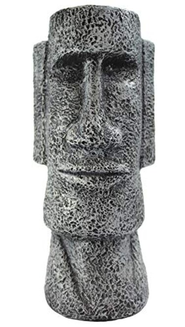 Seraphic 9 Tall Easter Island Moai Head Monolith SculptureStatue Medium