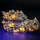 TEAMWILL 315 Natural Yooperite Hand Carved Dragon Skull Quartz Crystal Healing 1pc