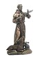WU Saint Francis of Assisi Statue Sculpture Cold Cast Bronze