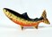 LX Handpainted Brown Brook Trout Statue Game Fish Replica 10