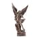 SAINWORDS St Michael San Miguel Arcangel Statue Saint Archangel Michael Religious Collectible Battle Angel Sculpture Christian Catholic Figurines Bronze 12in