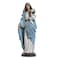 Grace4Joy Blessed Mother Mary Statue 10 Inch Madonna Virgin Mary Statue Elegant Home Decor Hand Painted Saint Mary Holding Lilies Figurines Renaissance Collection