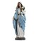 Grace4Joy Blessed Mother Mary Statue 10 Inch Madonna Virgin Mary Statue Elegant Home Decor Hand Painted Saint Mary Holding Lilies Figurines Renaissance Collection