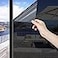 ConCus-T ConCusT Thickened One Way Mirror Window Film 1771 Inch x 65 Feet UV Blocking Window Tint Film for Home Reflective Window Sticker Glass Privacy Film Black Silver