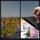 xiawei One Way Window Privacy Film with Tools Heat Control Window Tint for Home ExplosionProof Premium PET Material Sun Blocking Anti UV Reflective Window Film Cosmic Black354 Inch x 65 Feet