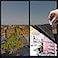 xiawei One Way Window Privacy Film with Tools Heat Control Window Tint for Home ExplosionProof Premium PET Material Sun Blocking Anti UV Reflective Window Film Cosmic Black354 Inch x 164 Feet
