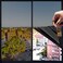 xiawei One Way Window Privacy Film with Tools Heat Control Window Tint for Home ExplosionProof Premium PET Material Sun Blocking Anti UV Reflective Window Film Cosmic Black354 Inch x 164 Feet