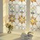Oxdigi 3D Stained Glass Window Film Static Cling Privacy Protection UV Blocking Floral Geometry Pattern 236x354 No Residue Reusable