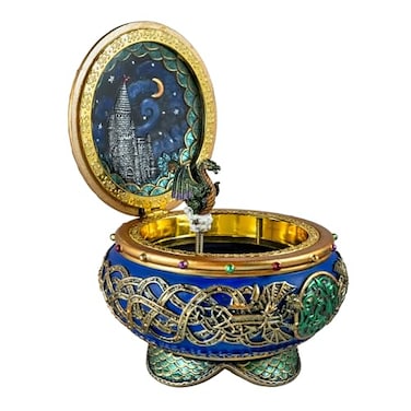 The San Francisco Music Box Company Dragon Hinged Musical Trinket Box by The San Francisco Music Box