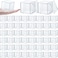 Yulejo Acrylic Plastic Square Cube Small Acrylic Box with Lid Storage Mini Acrylic Boxes Square Display Box Organizer Containers for Candy Pill Tiny Jewelry Gifts 256 x 256 x 256 Inch 48 Pcs