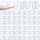 Yulejo Acrylic Plastic Square Cube Small Acrylic Box with Lid Storage Mini Acrylic Boxes Square Display Box Organizer Containers for Candy Pill Tiny Jewelry Gifts 256 x 256 x 256 Inch 48 Pcs