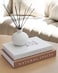 ZICOTO Beautiful Decorative Books Set of 2 Boxes Enhance Your Coffee Table Bookshelf or Mantel Shelf Decor Aesthetic FakeFaux Books for Modern Home Decoration Photo Storage and as a Keepsake Box