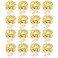 MUMUXI Battery Operated LED Fairy Lights 16 Pack 10ft Warm White Waterproof Energy Efficient Indoor Outdoor Usage