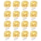 MUMUXI Battery Operated LED Fairy Lights 16 Pack 10ft Warm White Waterproof Energy Efficient Indoor Outdoor Usage