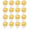 MUMUXI Battery Operated LED Fairy Lights 16 Pack 10ft Warm White Waterproof Energy Efficient Indoor Outdoor Usage