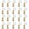 NiniTe LIGHTS 20 Pack 10 LED Wine Bottle Cork Lights Fairy Mini String Lights Copper Wire Battery Operated Starry Lights for DIY Christmas Halloween Wedding Party IndoorOutdoor 20 Pack Cool White