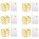Yisiten 6 Pack LED Fairy Lights Battery Operated with Timer 13FT 40LED Waterproof Firefly Lights Silver Wire Mini Twinkle String Lights for Wedding Christmas Birthday Party Mason jar Decorations Warm