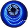 ALITOVE 164ft 5050 Blue LED Flexible Strip Ribbon Light Black PCB DC 12V 5M 300 LEDs Waterproof IP65 for Home Garden Commercial Area Lighting Without Power Supply